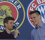 Leon Gorezka beim Paulaner Fanfest 2019 im Biergarten des Paulaner am Nockherberg am 18,05.2019 (©Foto: Martin Schmitz)
